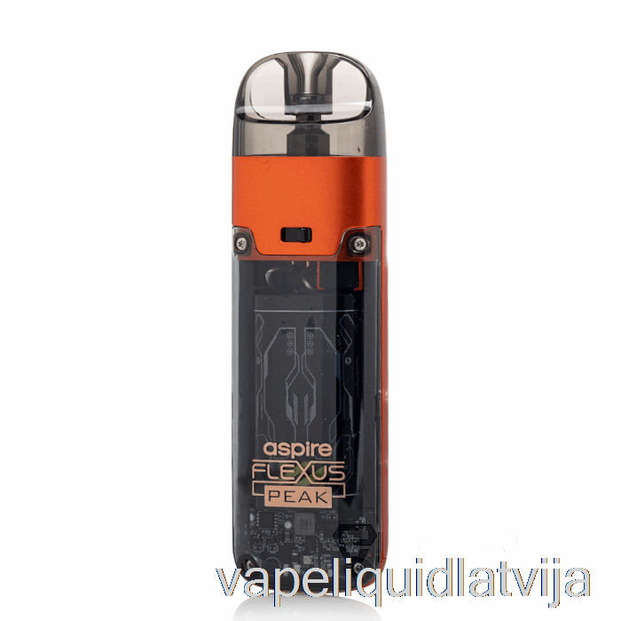 Aspire Flexus Peak Pod Sistēma Dzintara Oranžs Vape šķidrums